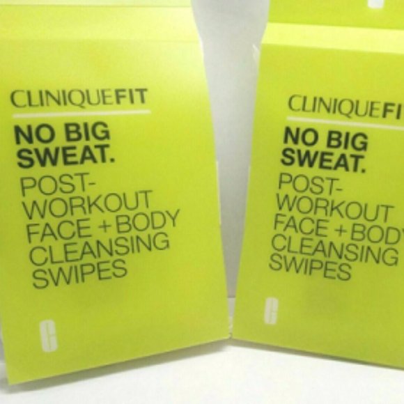 Clinique Other - 2 Clinique Fit Post Workout Face + Body Wipes